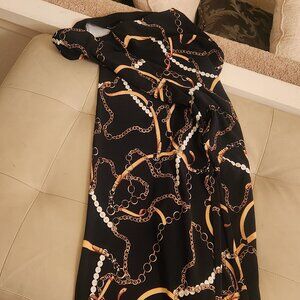 Yoga pants (Chain-Print Leggings)